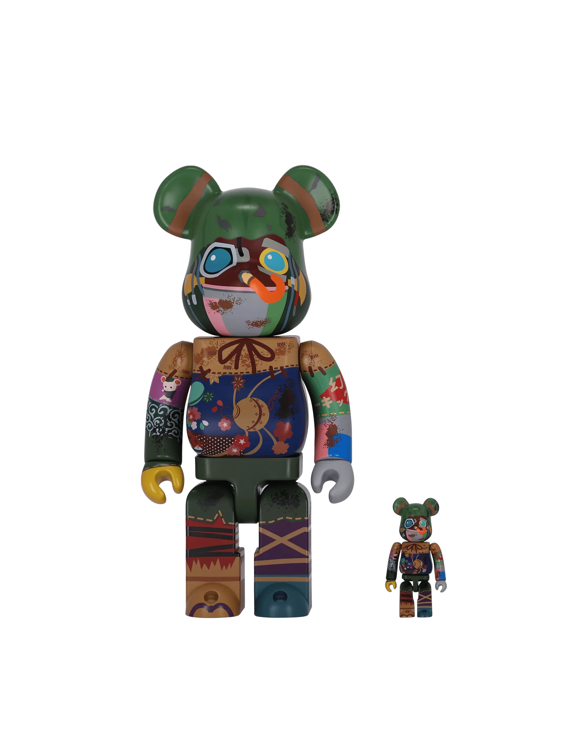 100%   400% Poupelle Be@rbrick Multicolor