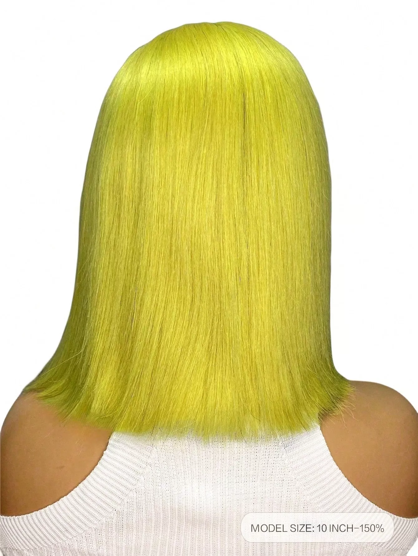 13X4 10 Inch Transparent Lace Bob Colorful Wig