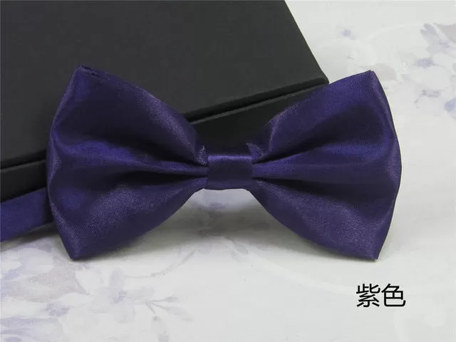 2017 Men's Ties Fashion Tuxedo Classic Mixed Solid Color Butterfly Tie Wedding Party Bowtie Bow Tie Ties for Men Gravata LD8006