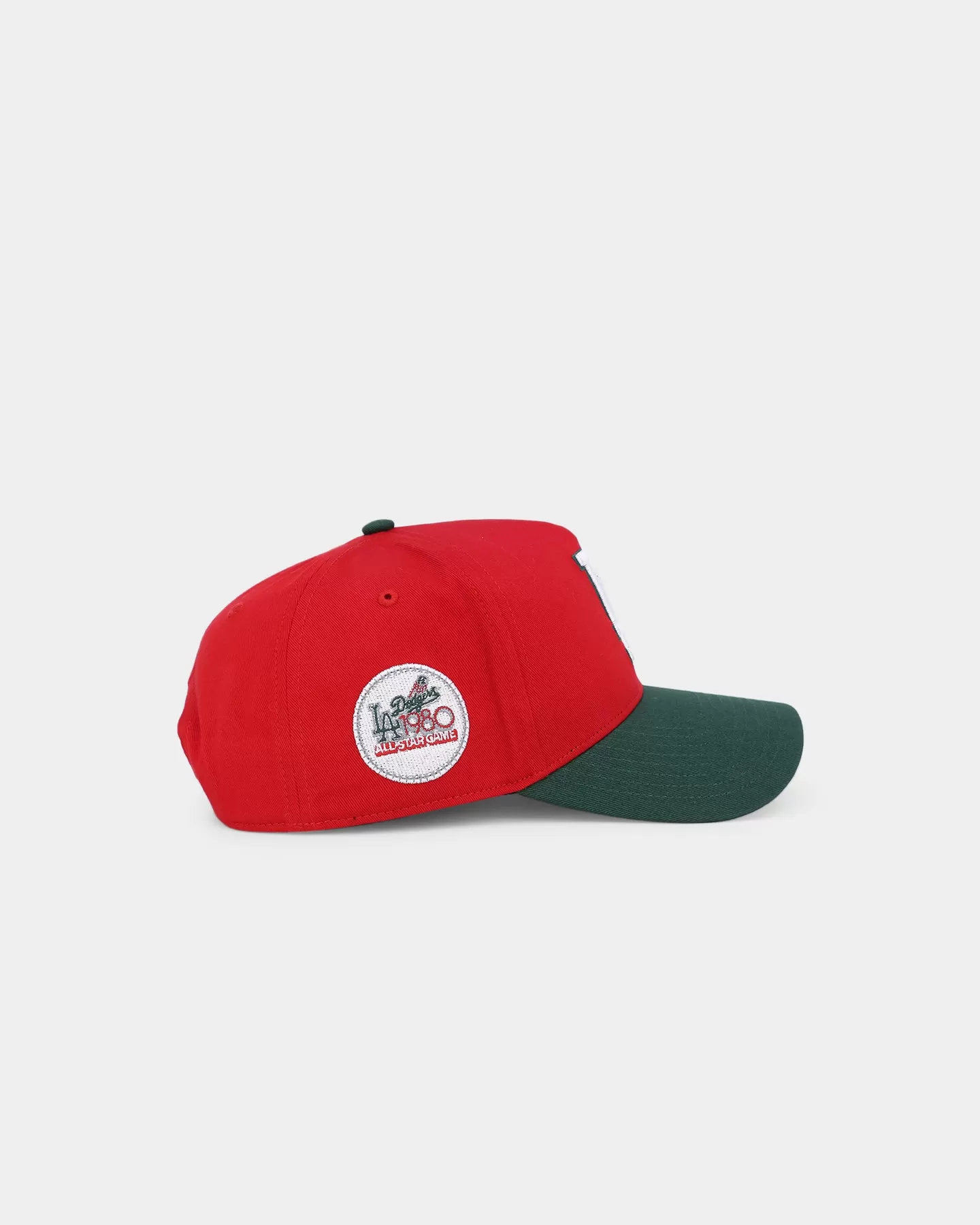 47 Brand Los Angeles Dodgers 'Scarlet Pines' Sure Shot '47 MVP DT Snapback Red/Dark Green