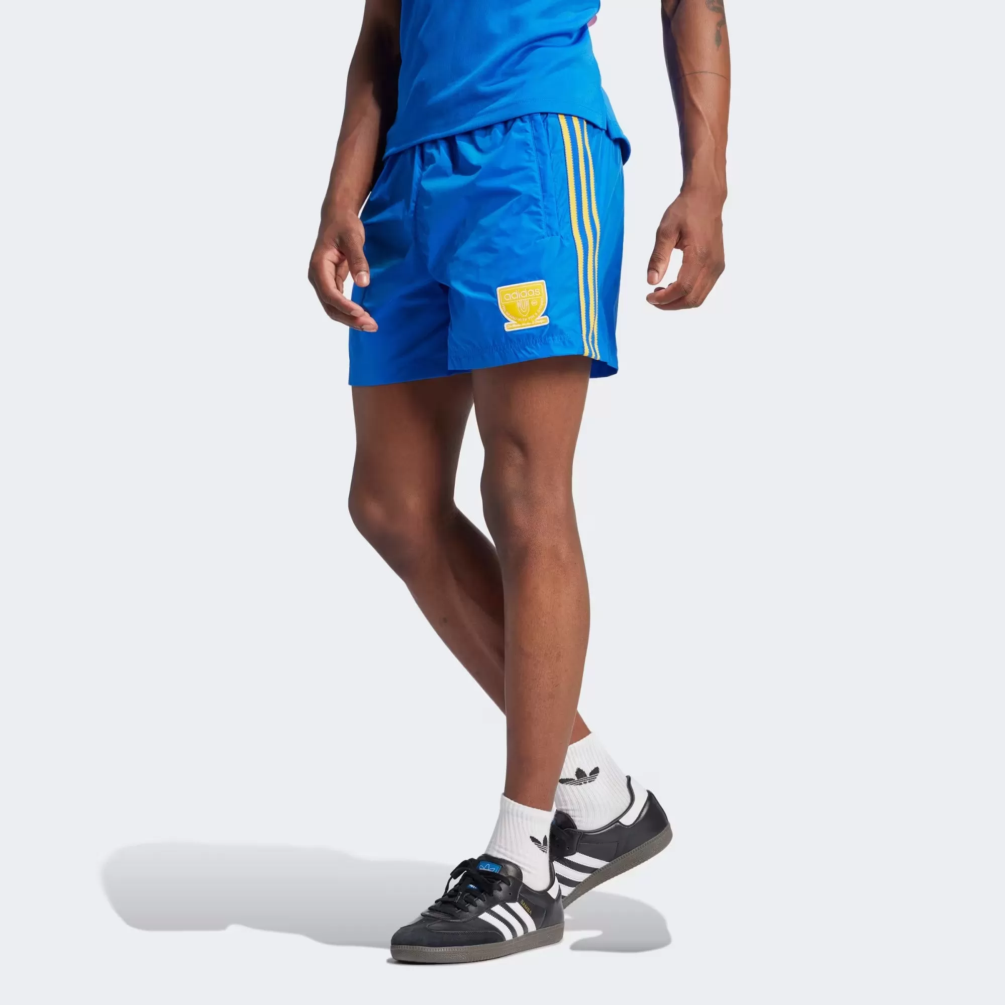 Adidas Graphics Sprinter Shorts 'Blue'