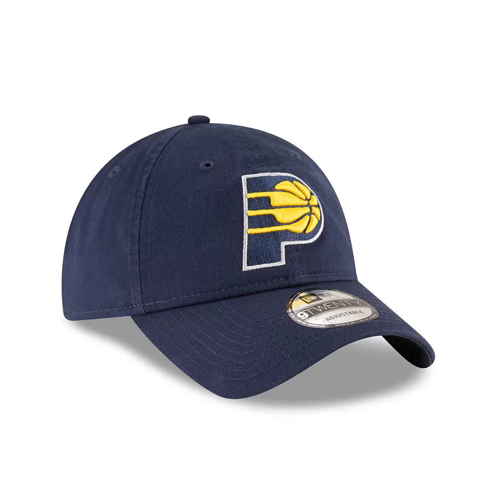 Adult Indiana Pacers Primary Logo Core Classic Tonal 9TWENTY Hat in Navy by New Era