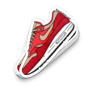 Air Max 1 "Red Curry" Sneaker Sticker