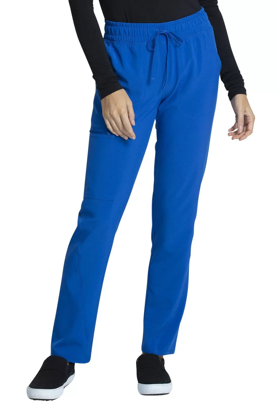 Allura Petite Mid Rise Tapered Leg Drawstring Scrub Pant CKA184P