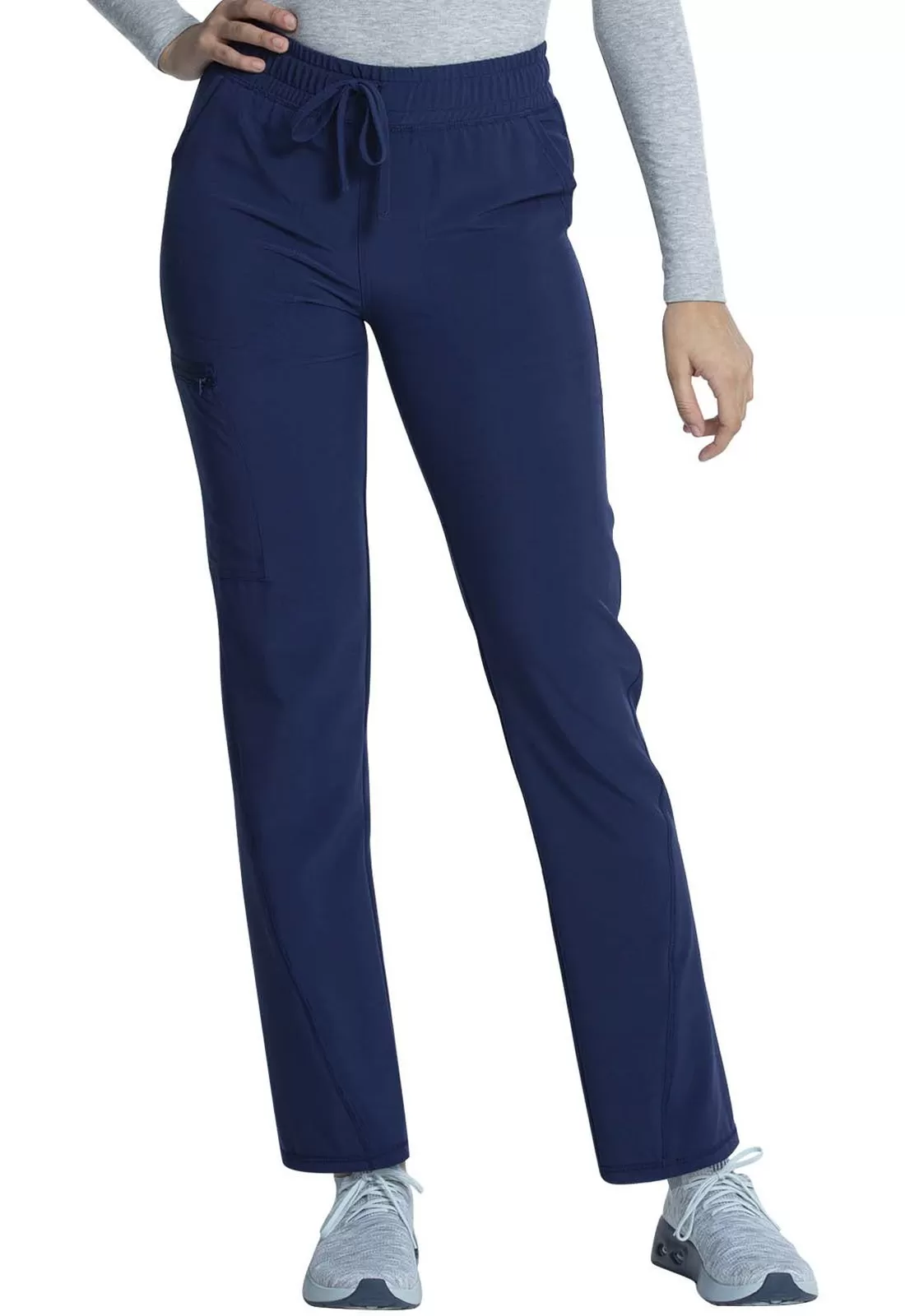 Allura Petite Mid Rise Tapered Leg Drawstring Scrub Pant CKA184P