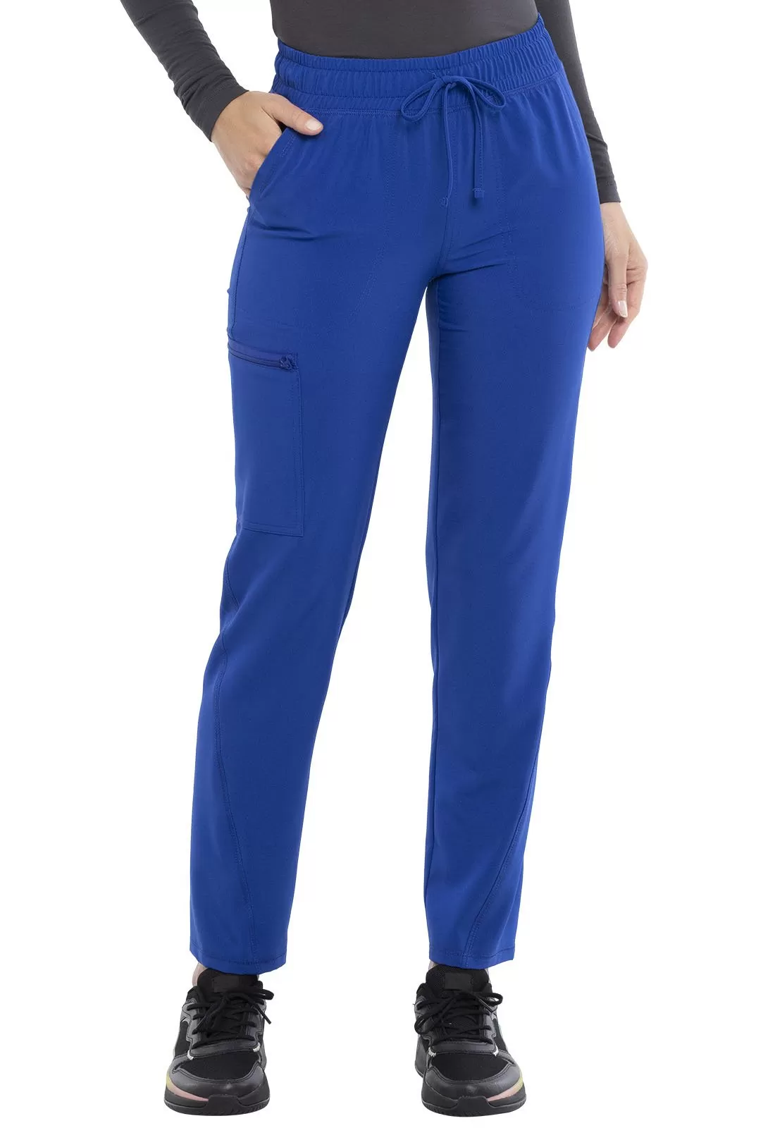 Allura Petite Mid Rise Tapered Leg Drawstring Scrub Pant CKA184P