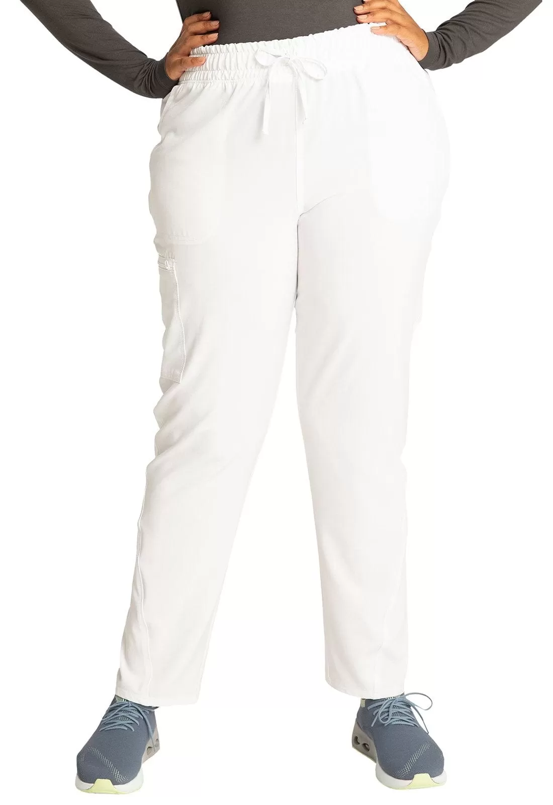 Allura Petite Mid Rise Tapered Leg Drawstring Scrub Pant CKA184P