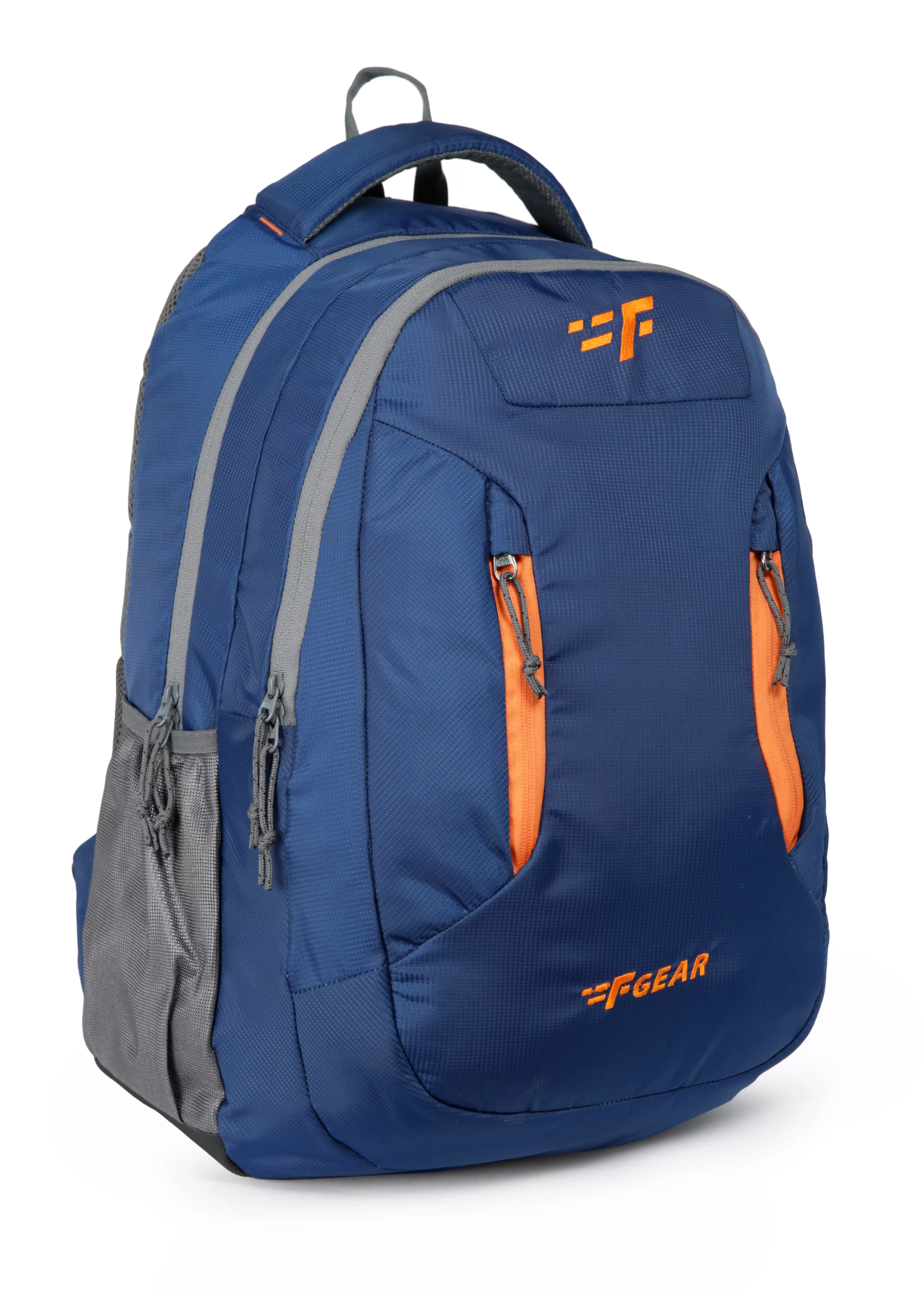 Amigo Doby 36L Navy Blue With Orange Backpack