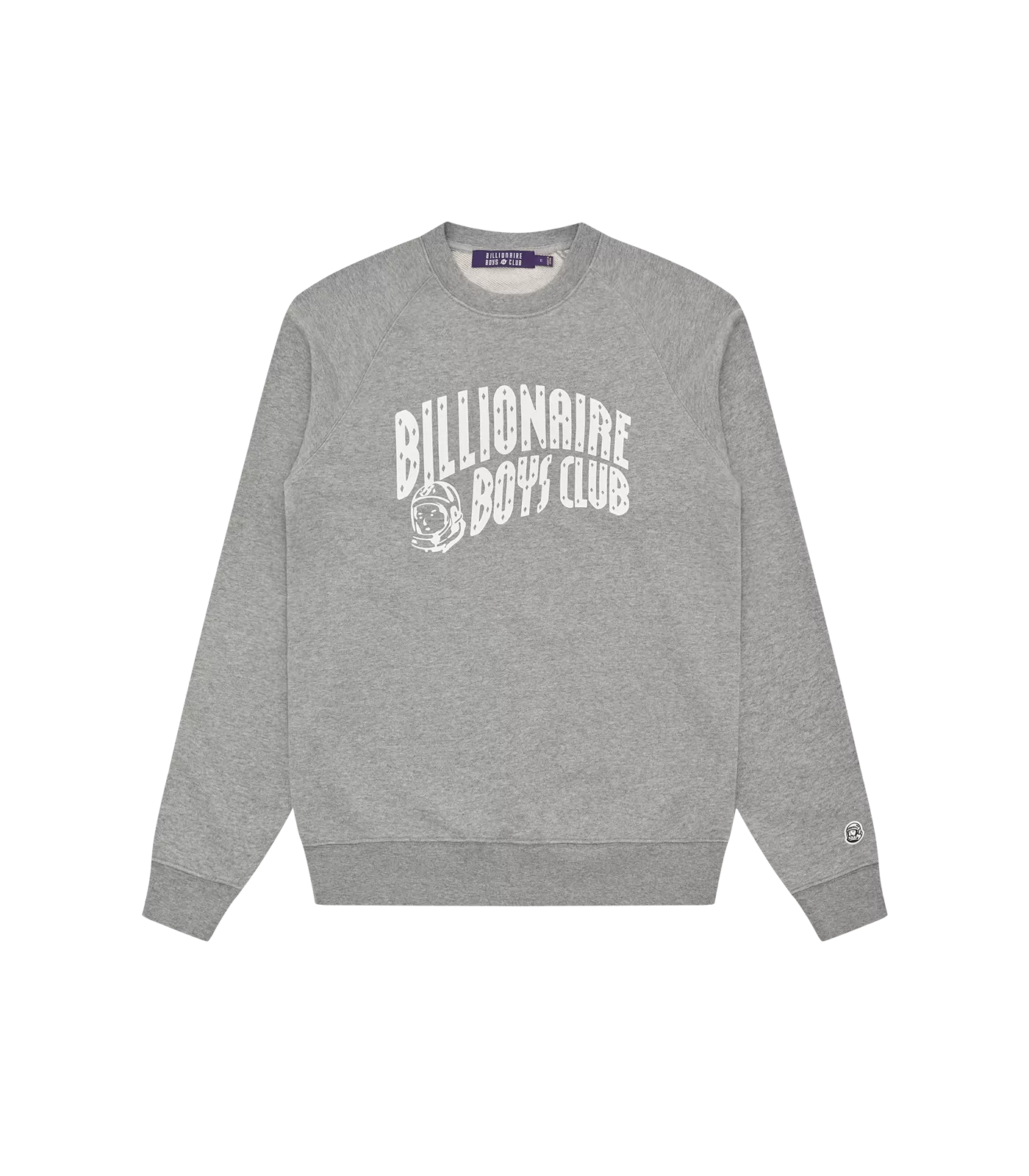 ARCH LOGO CREWNECK - HEATHER GREY