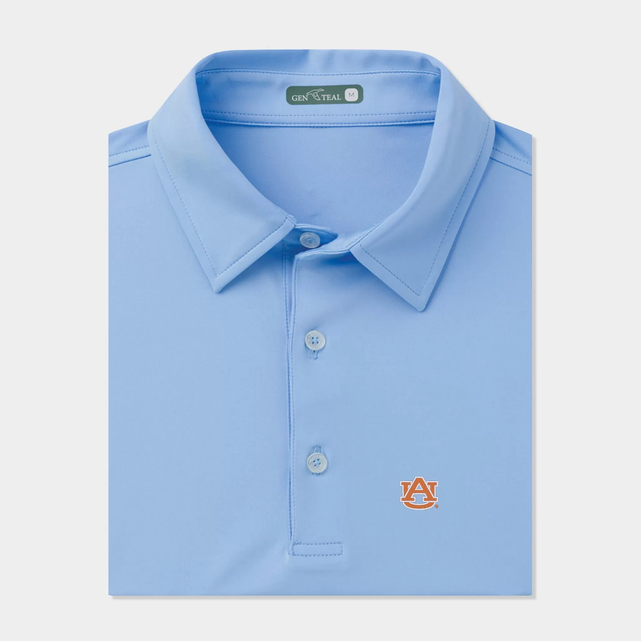 Auburn Solid Performance Polo