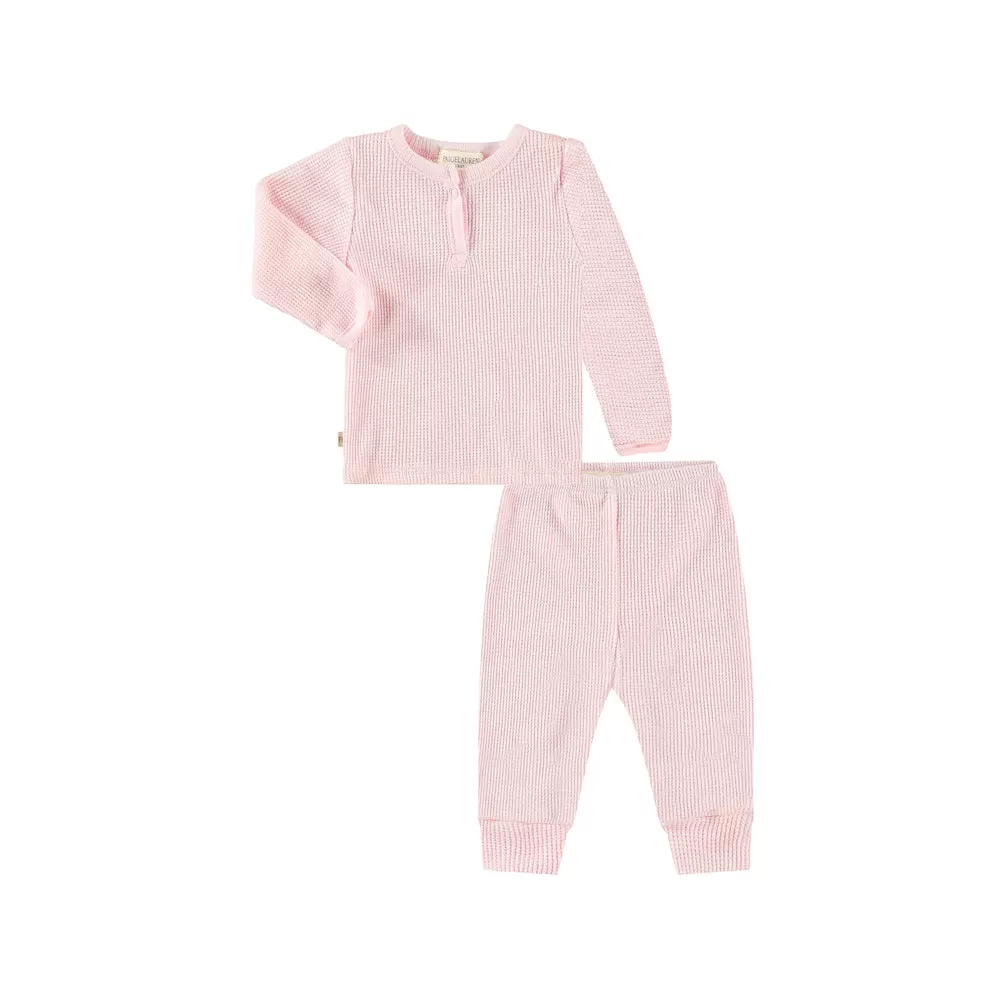 Baby Thermal Henley Legging Set