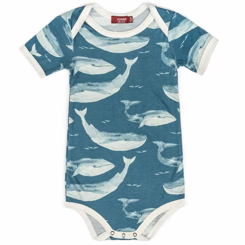 Bamboo One Piece ~ Blue Whale