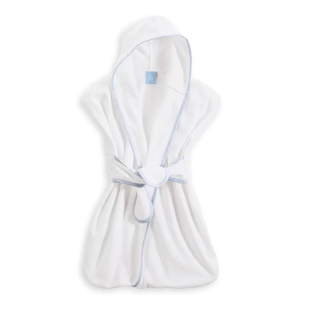 Bella Bliss Hooded Terry Bath Sac - Blue