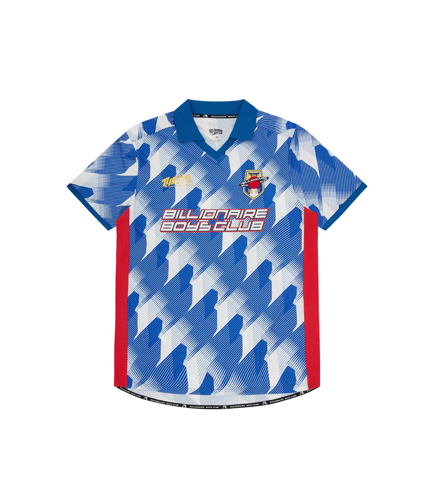 BILLIONAIRE BOYS CLUB TOKYO FOOTBALL SHIRT - BLUE