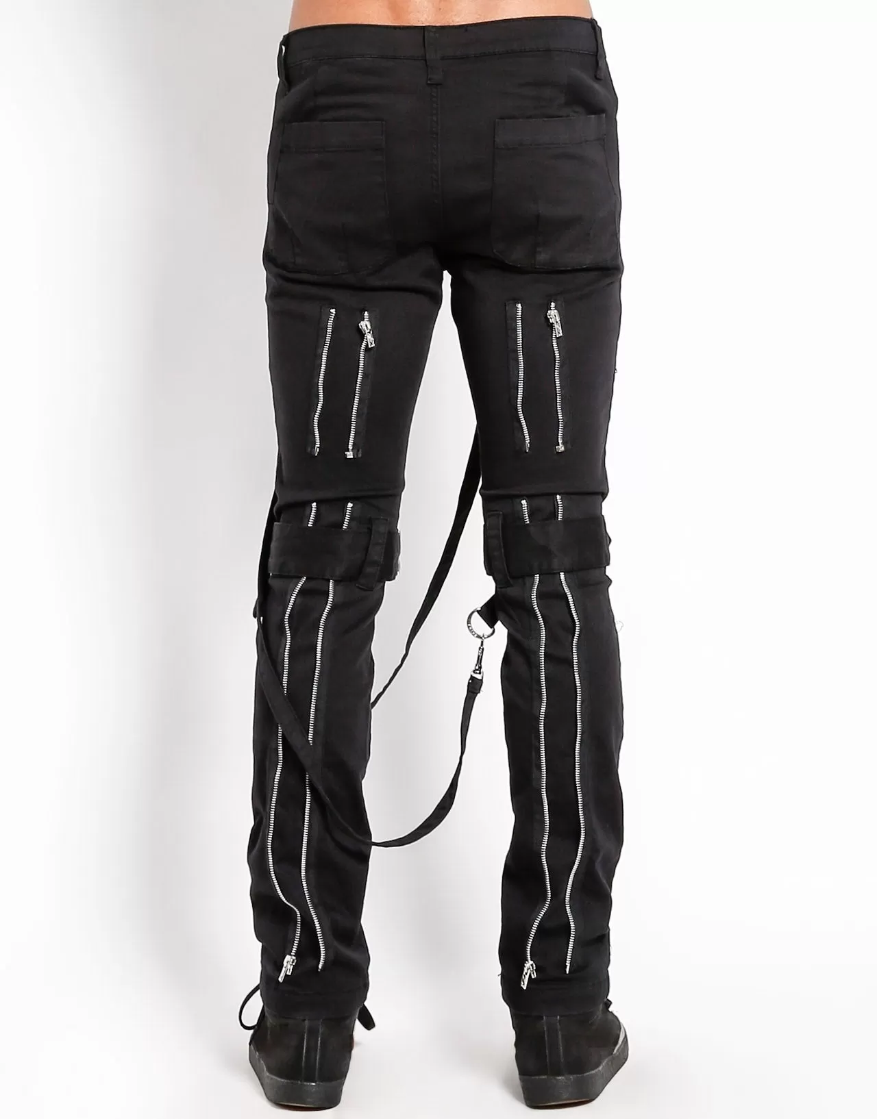 BLACK BONDAGE PANT