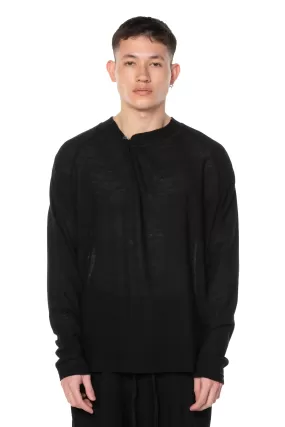 Black Neckless T-shirt