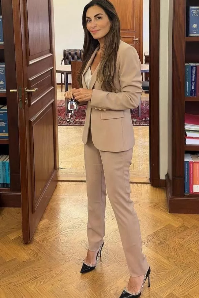 Blazer Polly in camel