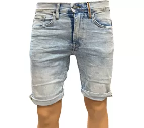 Blend men's denim shorts 20715422 200290 light blue denim