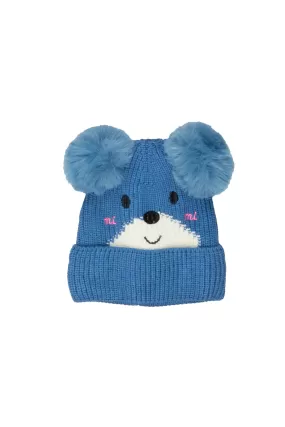 Boys Jiroo Blue Beanie