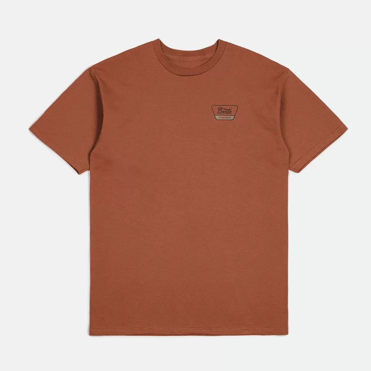 BRIXTON Linwood S/S Standard Tee - Terra Cotta