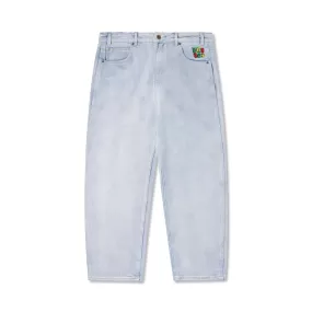 Butter Goods Scribble Denim Pants - Light Blue