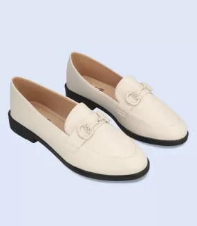 BW8612-IVORY-Women Casual Shoes