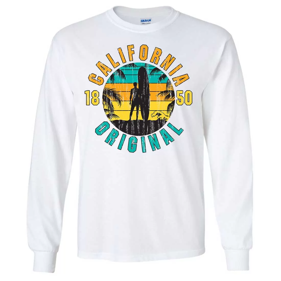 California Original Vintage Surfer Long Sleeve Shirt