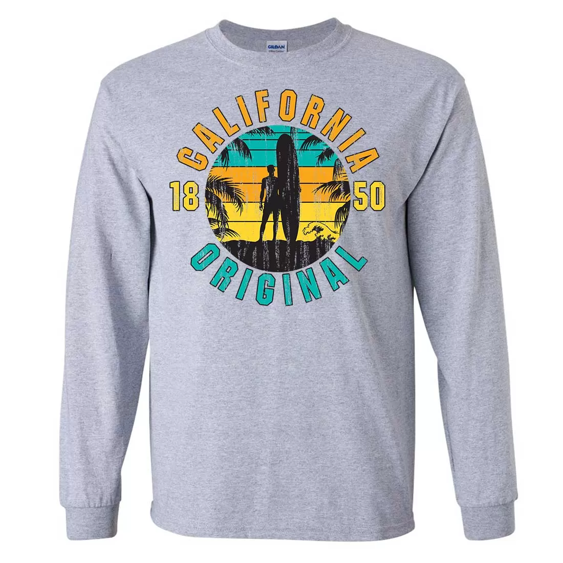 California Original Vintage Surfer Long Sleeve Shirt