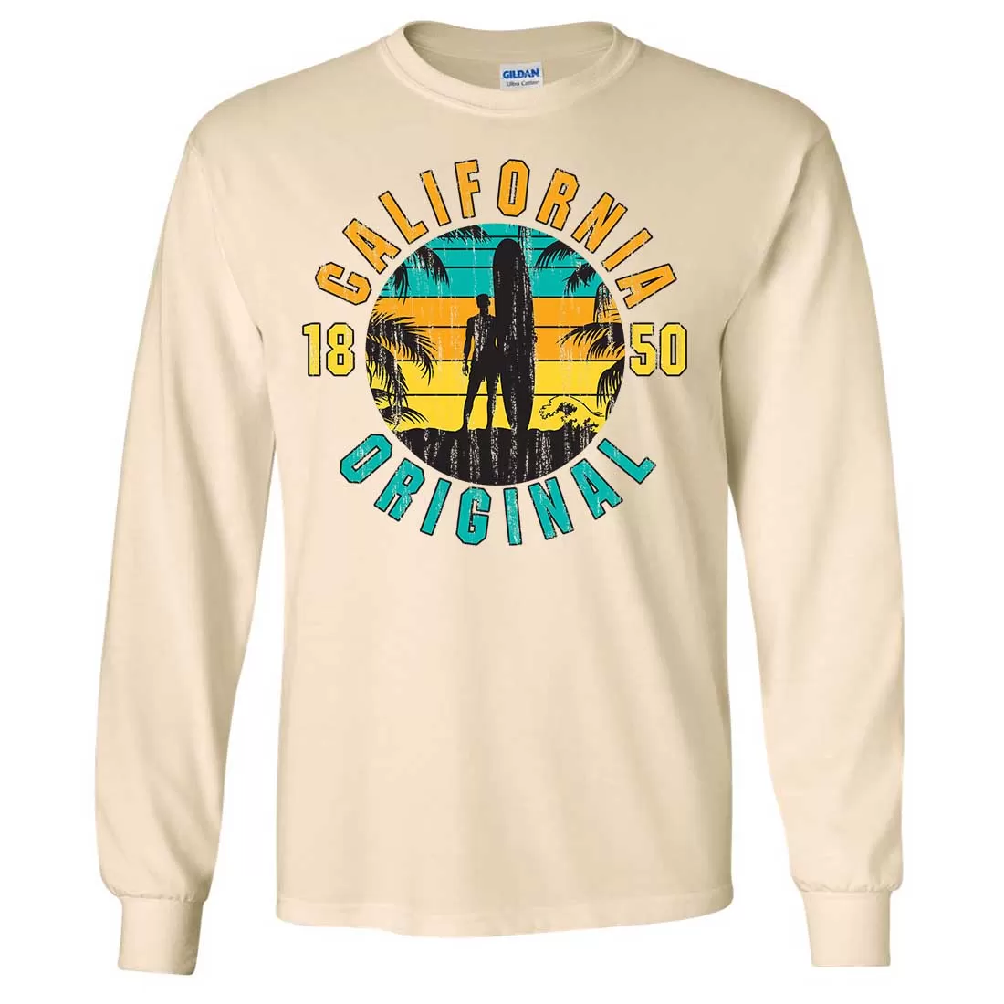 California Original Vintage Surfer Long Sleeve Shirt