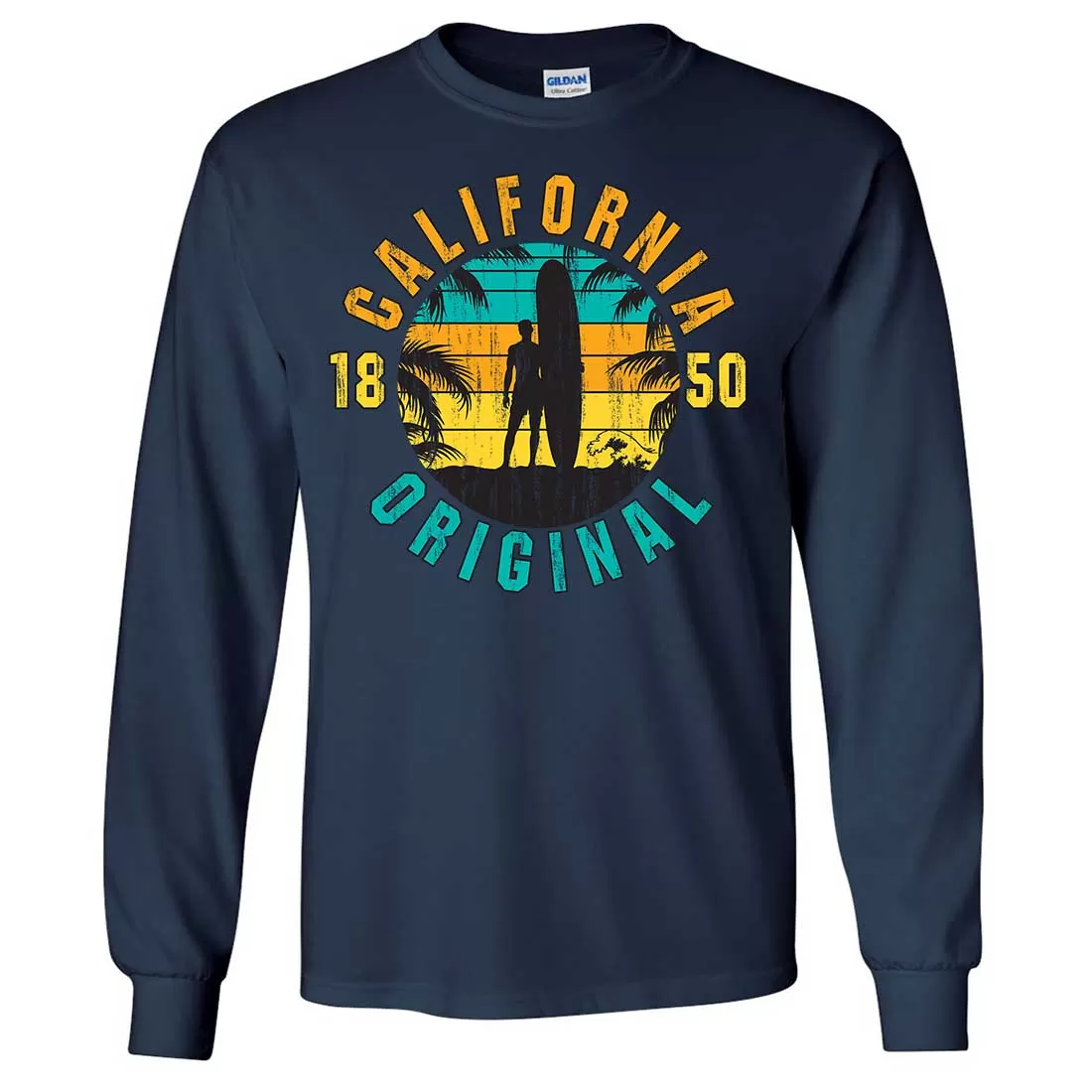 California Original Vintage Surfer Long Sleeve Shirt