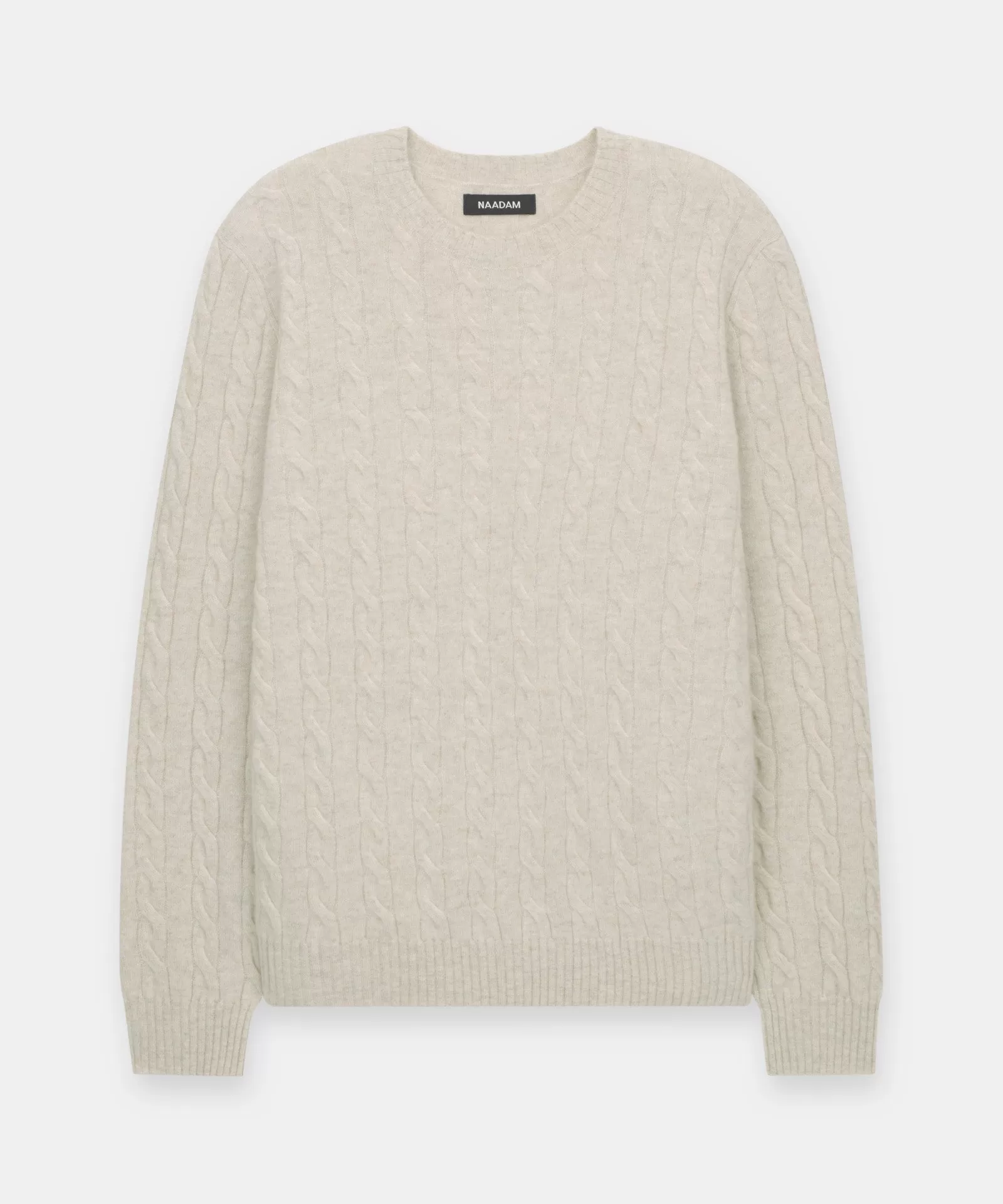 Cashmere Cable Knit Crewneck