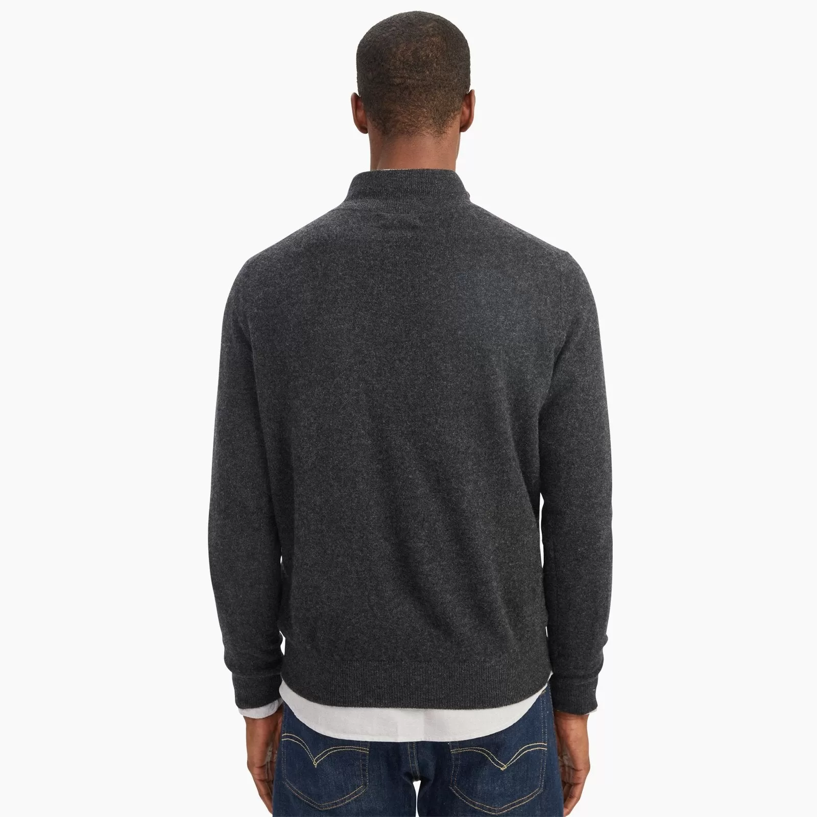 Cashmere Quarter Zip