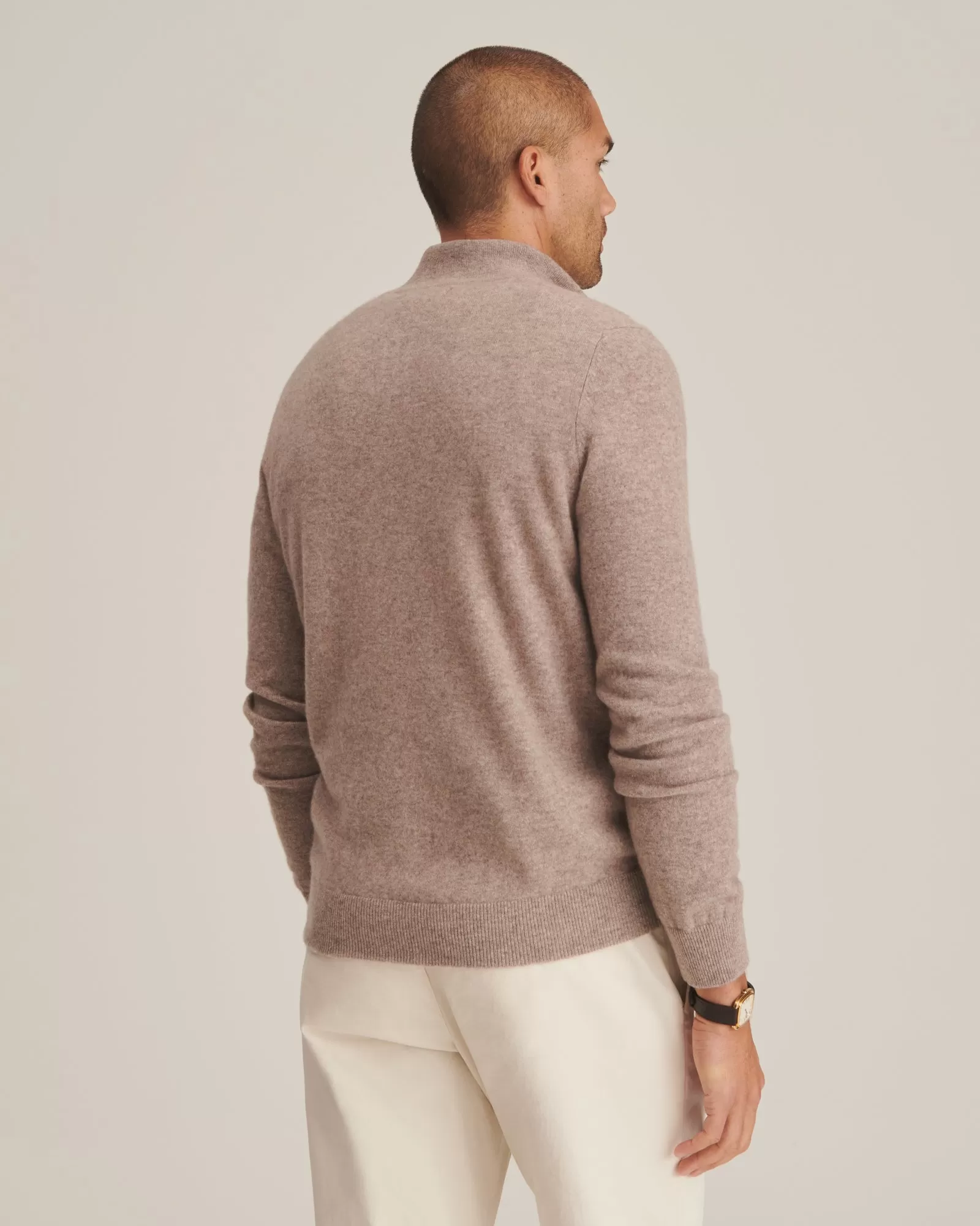 Cashmere Quarter Zip