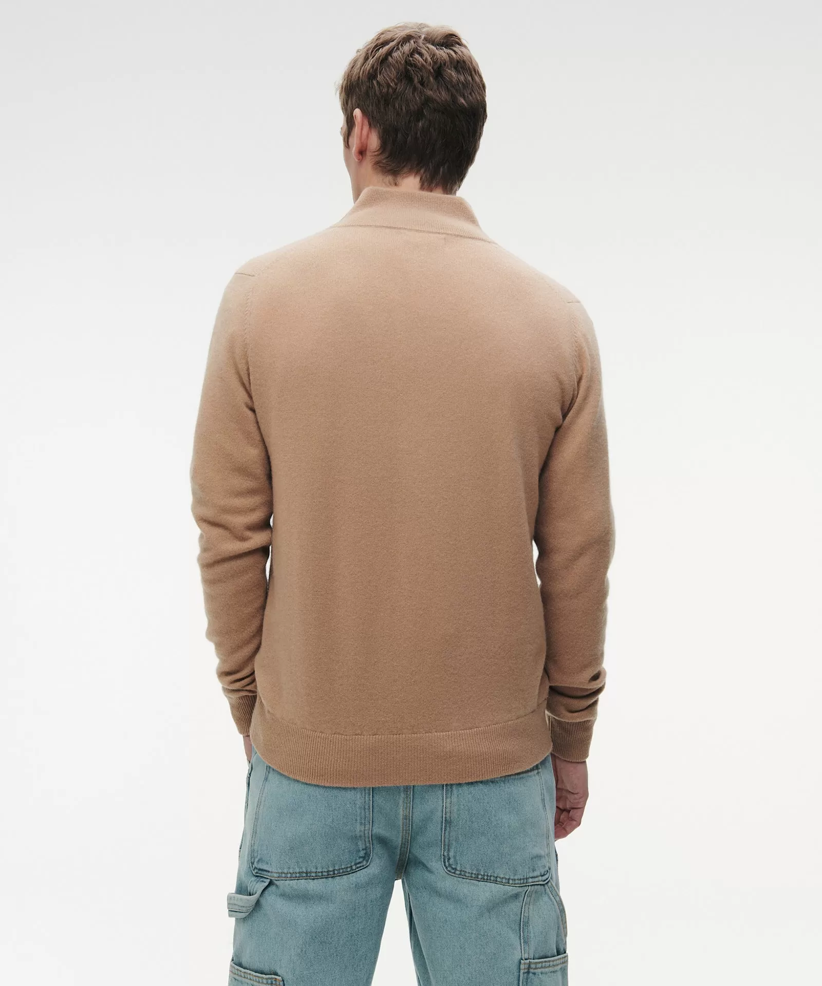 Cashmere Quarter Zip