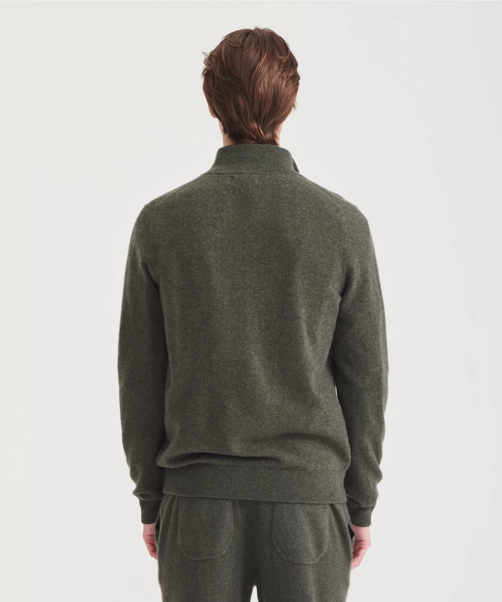 Cashmere Quarter Zip