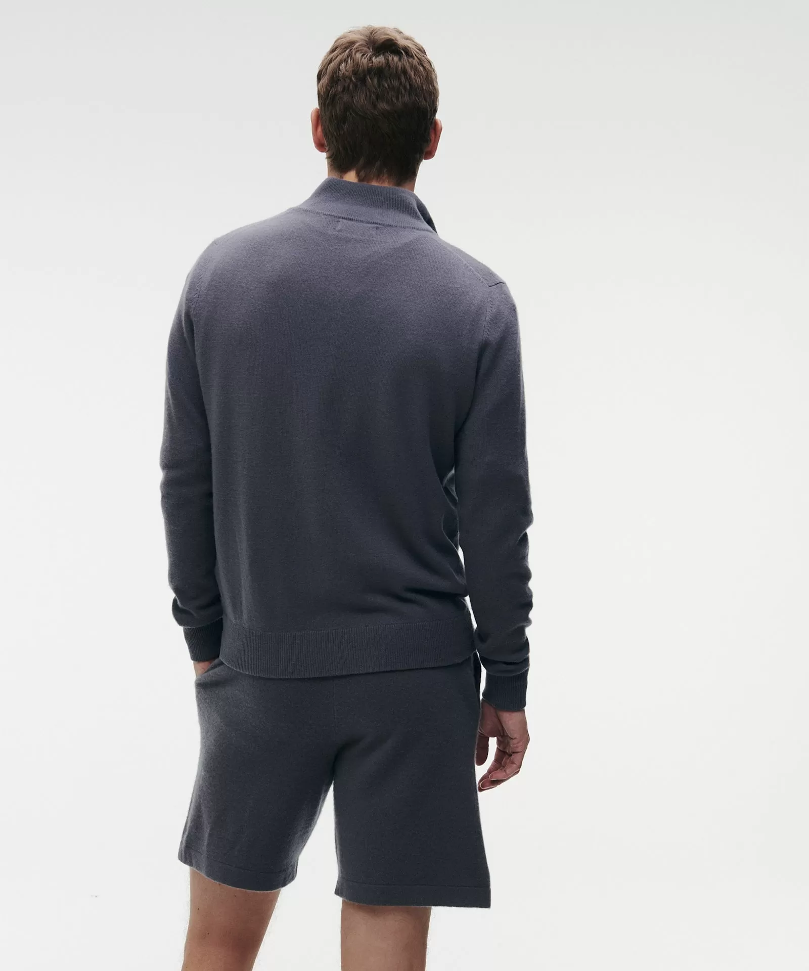 Cashmere Quarter Zip