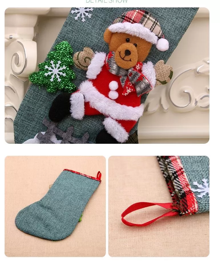 Cheerful Holiday Stocking Set of 2  by AFONiE™