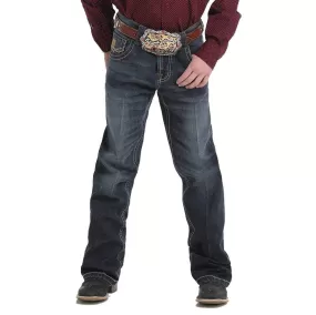 Cinch Western Jeans Boys Relaxed Stretch Tint Medium Wash