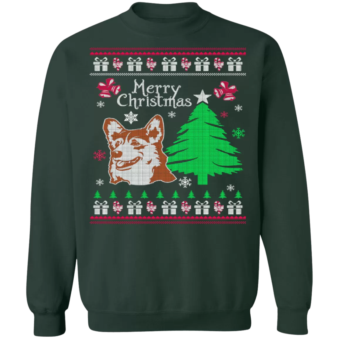 Corgi Ugly Christmas Sweater