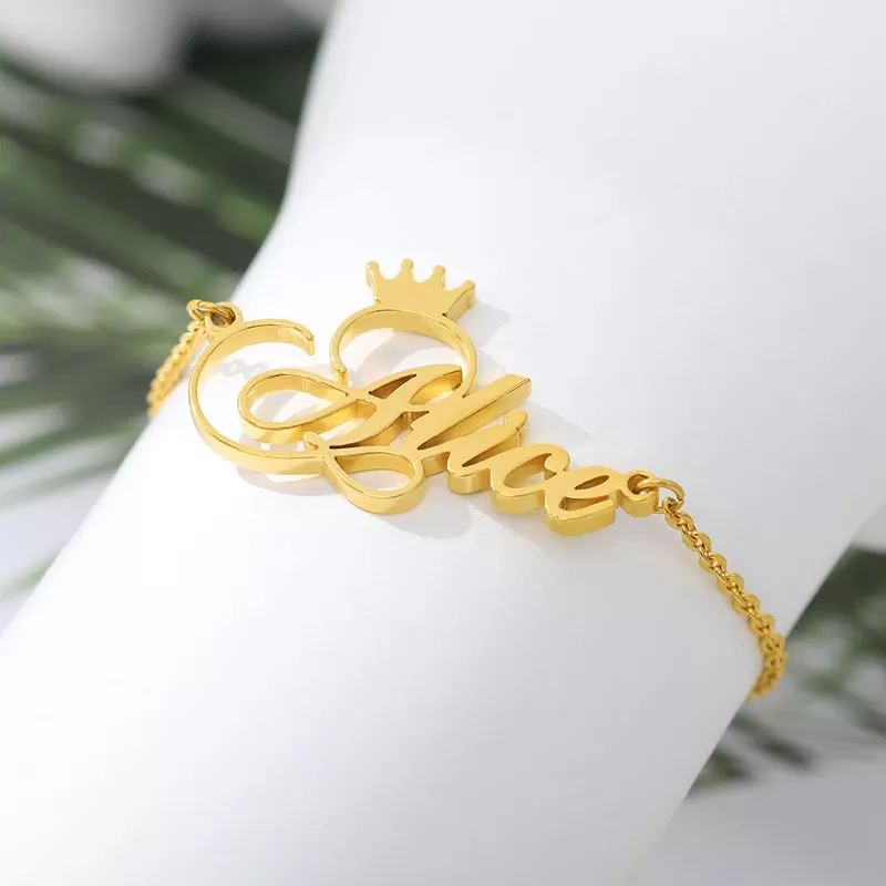 Customized Anklets With Names- Anklet Bracelet-Gifts For Women