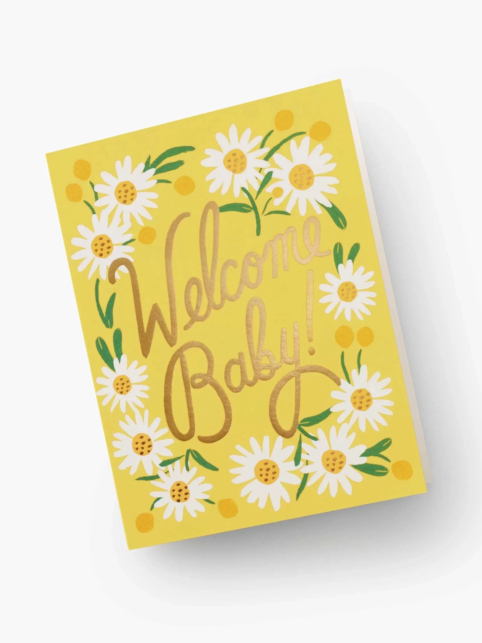 Daisy Baby Card