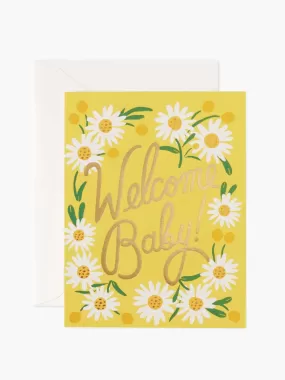 Daisy Baby Card