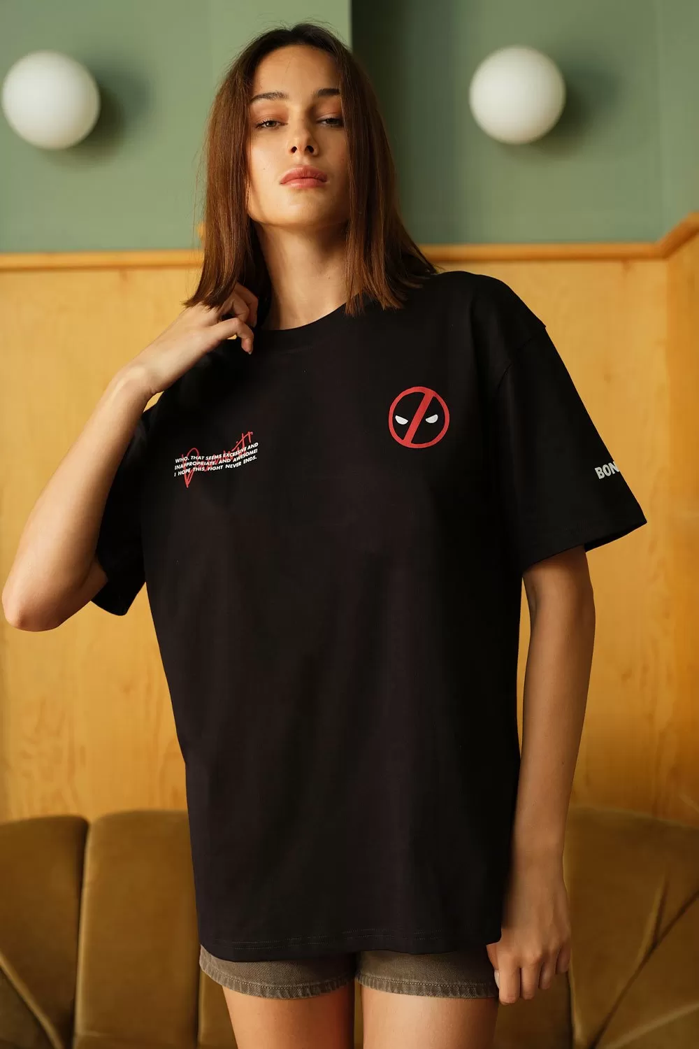 Deadpool Oversized T-shirt