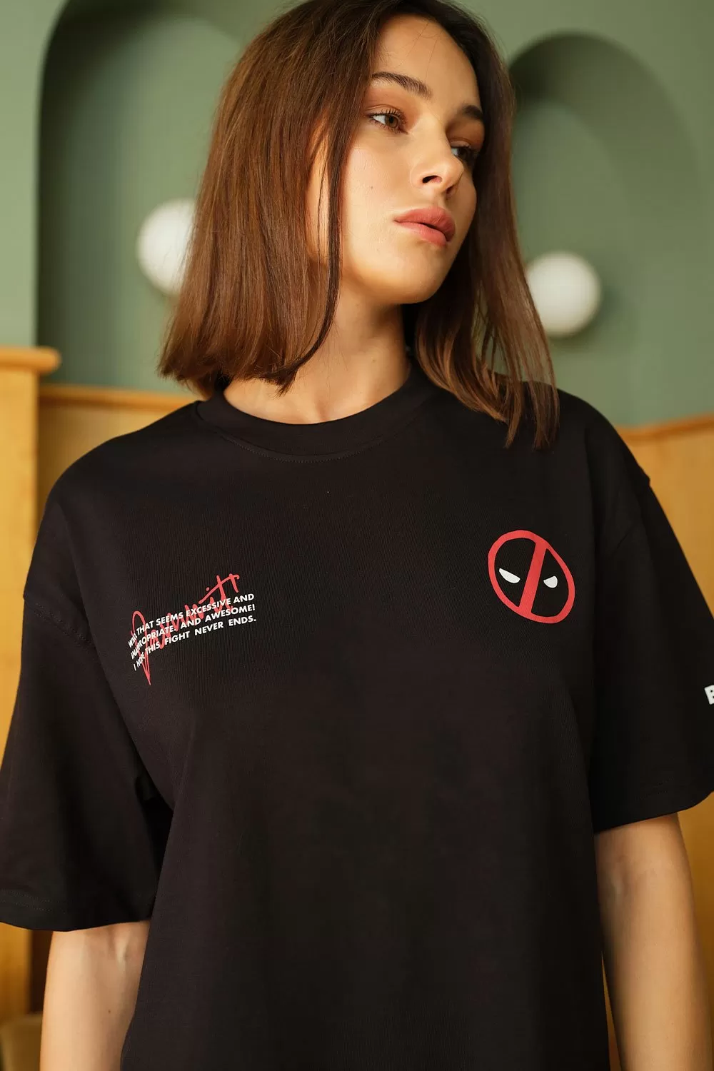 Deadpool Oversized T-shirt