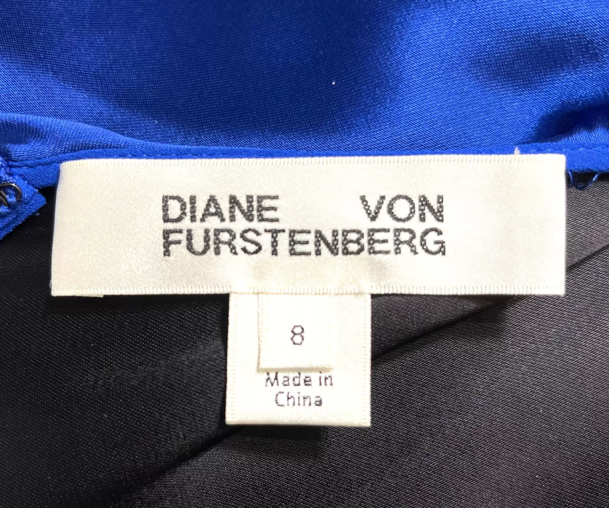 Diane Von Furstenberg Ruffle Dress. Size 8UK