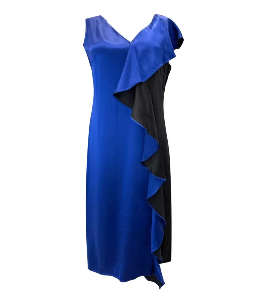 Diane Von Furstenberg Ruffle Dress. Size 8UK