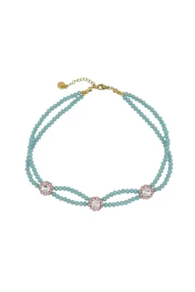 Dionne Chocker Blue