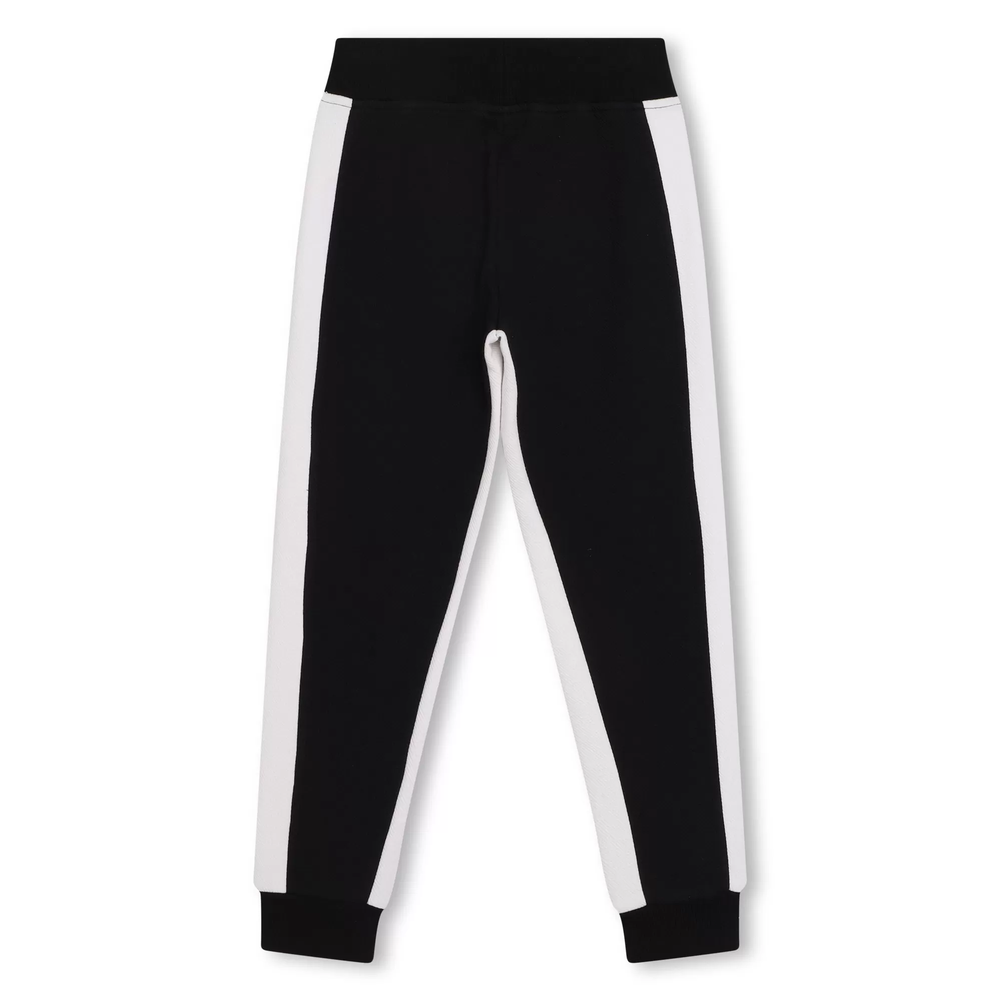 DKNY Junior Boys Black Fancy French Terry Pants _D24801-09B