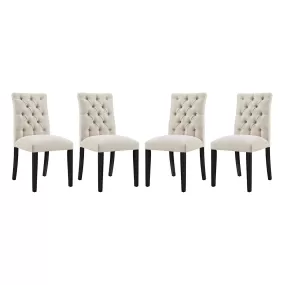 Duchess Dining Chair Fabric Set of 4