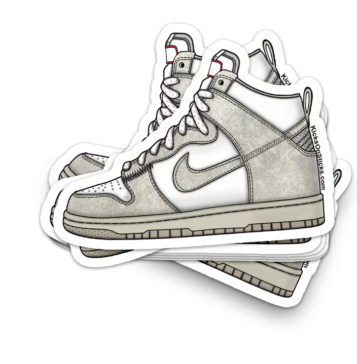 Dunk High "Notre Light Orewood Brown" Sneaker Sticker